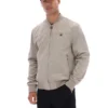 Vintage Khaki Dean Full Zip Faux Suede Jacket