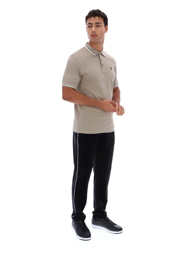 Vintage Khaki Soren 2 Polo Shirt with Tipping