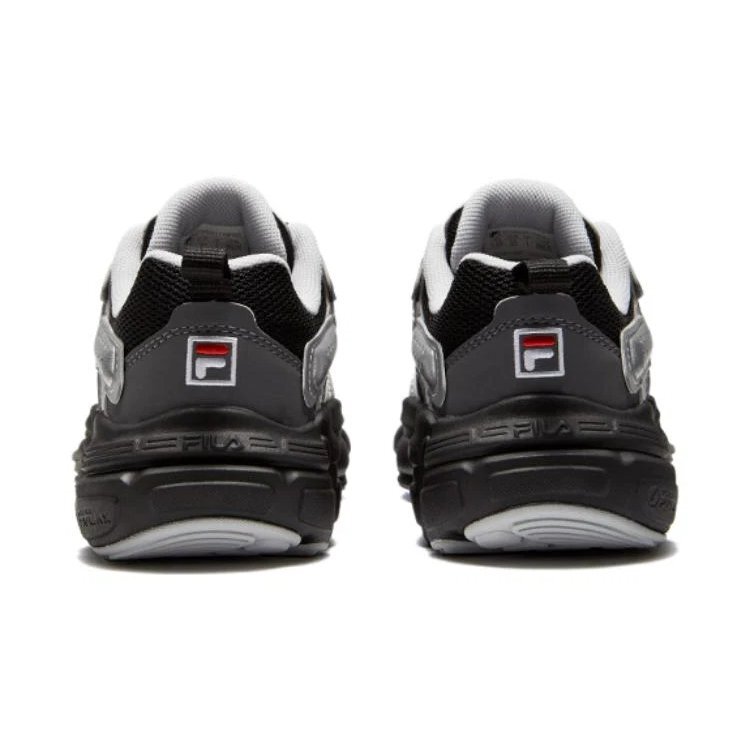 Vintage Sport Sneakers "Black SIlver"