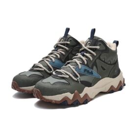 Vintage Sport Sneakers “Olive Green White”