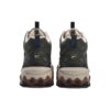 Vintage Sport Sneakers "Olive Green White"