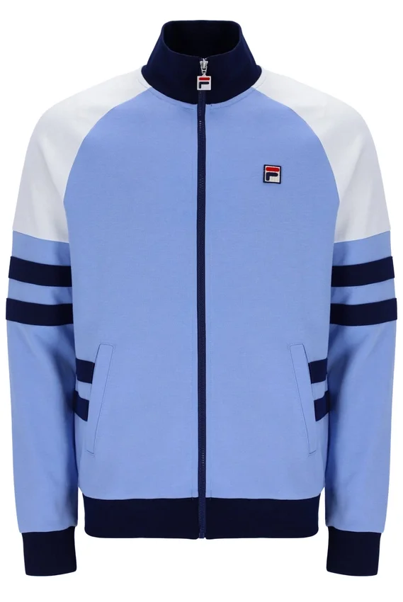 Vista Blue Founder Cut And Sew Track Top
