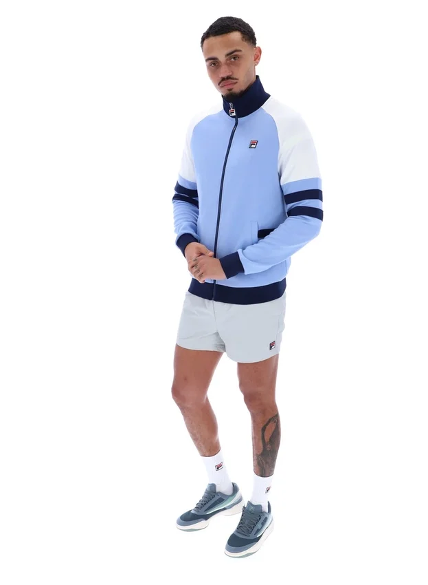 Vista Blue Founder Cut And Sew Track Top