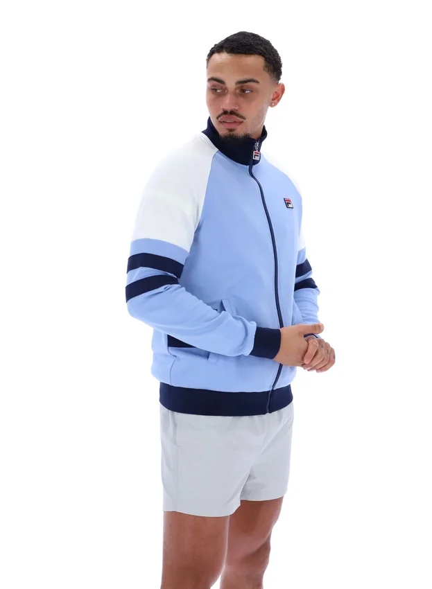 Vista Blue Founder Cut And Sew Track Top