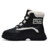 Warm Snow Boots "Black White"