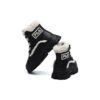 Warm Snow Boots "Black White"