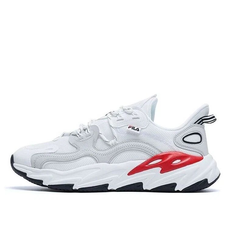 Wave Low-Top Shoes "White Red Grey"