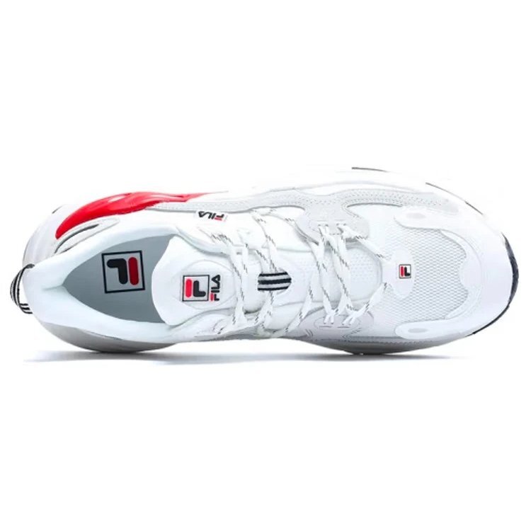 Wave Low-Top Shoes "White Red Grey"
