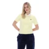 Wax Yellow Juno Fitted Iconic Polo