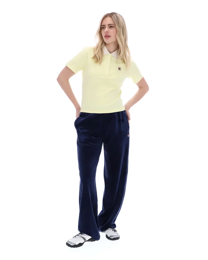 Wax Yellow Juno Fitted Iconic Polo