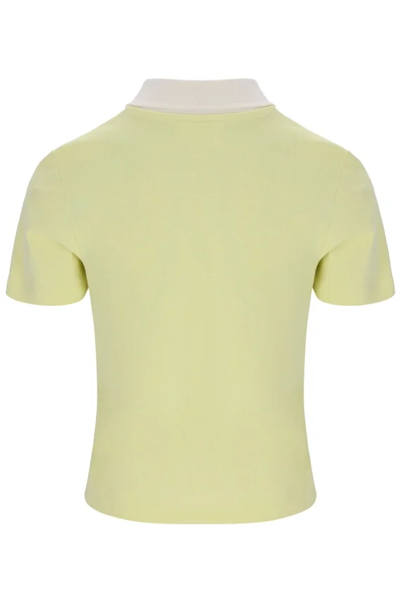 Wax Yellow Juno Fitted Iconic Polo