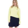 Wax Yellow Sestri Wide Crew Neck Sweatshirt