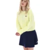 Wax Yellow Sestri Wide Crew Neck Sweatshirt