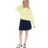 Wax Yellow Sestri Wide Crew Neck Sweatshirt