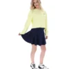 Wax Yellow Sestri Wide Crew Neck Sweatshirt