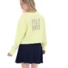 Wax Yellow Sestri Wide Crew Neck Sweatshirt
