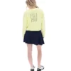 Wax Yellow Sestri Wide Crew Neck Sweatshirt