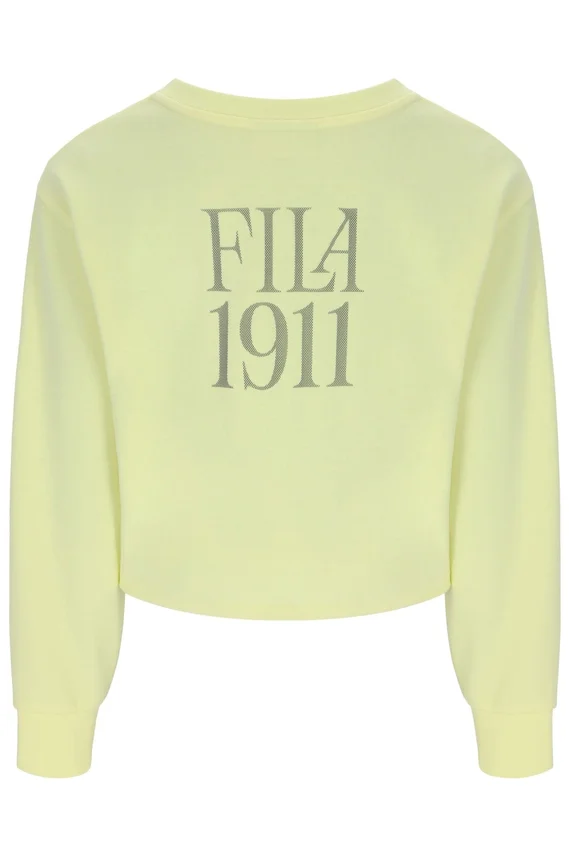 Wax Yellow Sestri Wide Crew Neck Sweatshirt