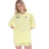 Wax Yellow Vernazza Football Collar Tee