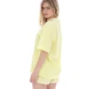 Wax Yellow Vernazza Football Collar Tee
