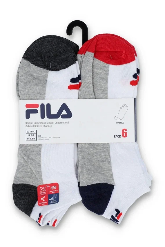 White 6 Pack Socks