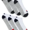 White 6 Pack Socks