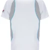 White Backspin Tennis Short Sleeve Polo