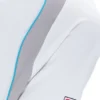 White Backspin Tennis Short Sleeve Polo
