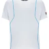 White Backspin Tennis Short Sleeve Top