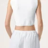 White Fila x Hailey Baby Tank