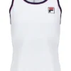 White Heritage Racerback Top