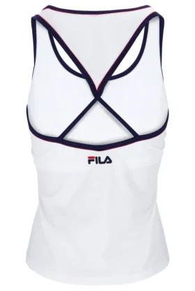 White Heritage Racerback Top