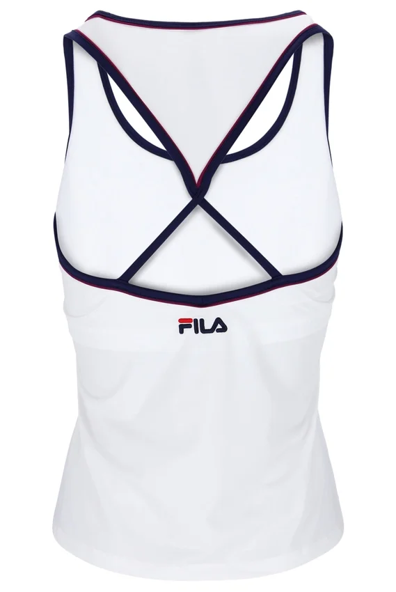 White Heritage Racerback Top