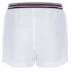 White High Tide Terry Pocket Stripe Shorts