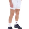 White High Tide Terry Pocket Stripe Shorts