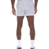 White High Tide Terry Pocket Stripe Shorts