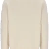White Len Graphic Crew Sweatshirt