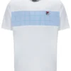 White Mano Cut and Sew Panel Tee