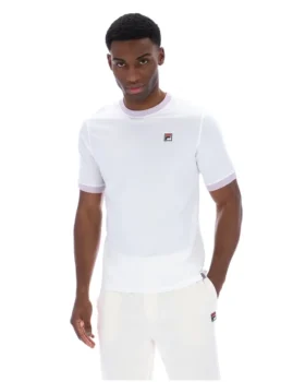 White Marconi Essential Ringer T-Shirt