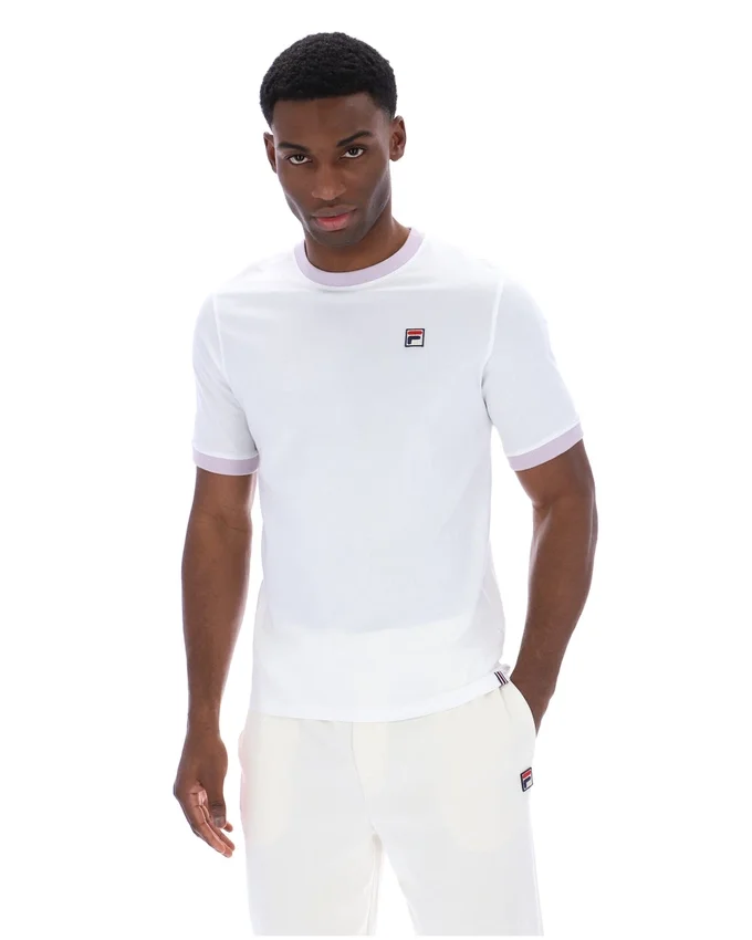 White Marconi Essential Ringer T-Shirt