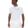 White Marconi Essential Ringer T-Shirt