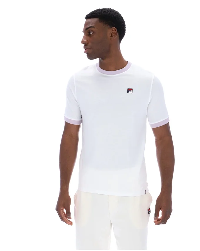 White Marconi Essential Ringer T-Shirt