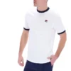 White Marconi Essential Ringer T-Shirt