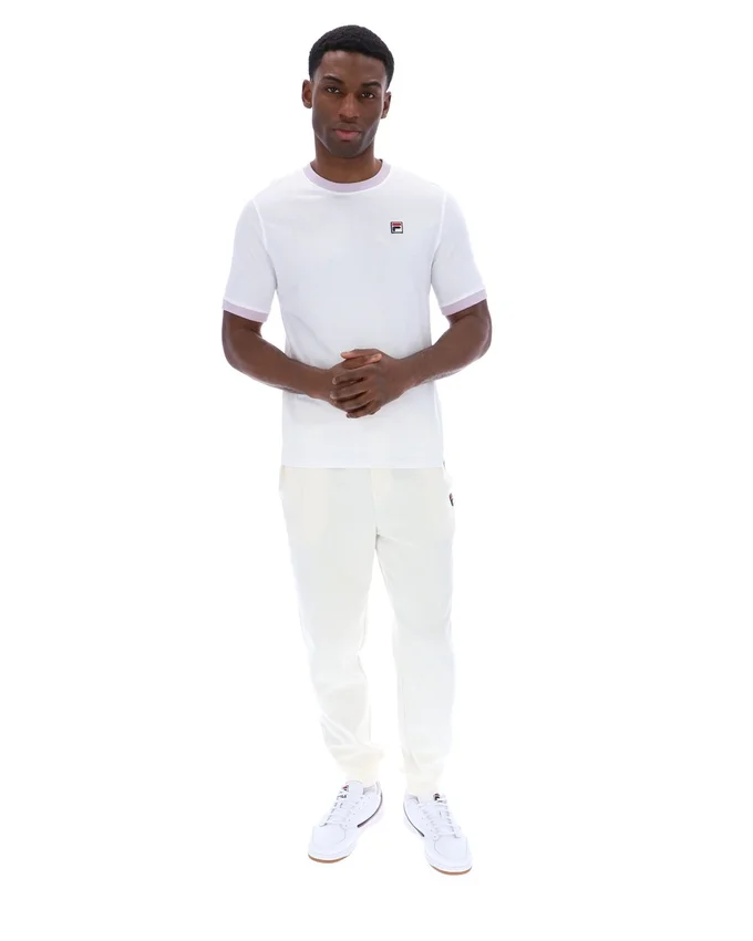 White Marconi Essential Ringer T-Shirt