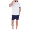 White Marconi Essential Ringer T-Shirt