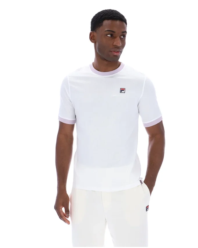 White Marconi Essential Ringer T-Shirt