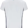 White Men’s Round Neck Tennis T-Shirt