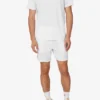 White Short Sleeve Tennis Polo