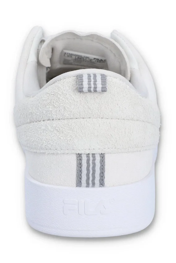 White Suede Festa 77 Heritage Tennis Trainer