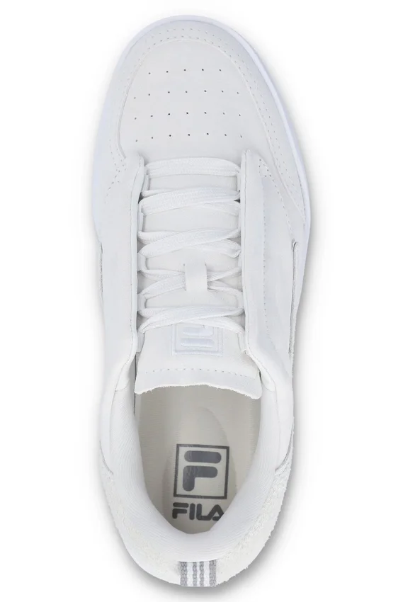 White Suede Festa 77 Heritage Tennis Trainer